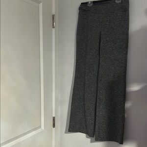 Gray Wide-Leg Pants